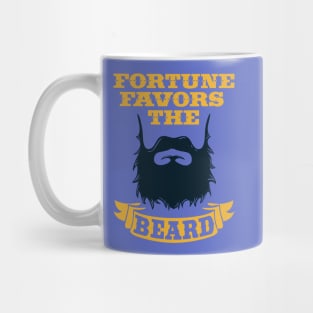 Fortune favors the beard Mug